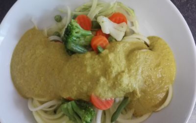 Curried Zucchini Noodles